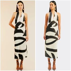 beige lace midi dress Nikita Cream Lace Midi Dress - US 6